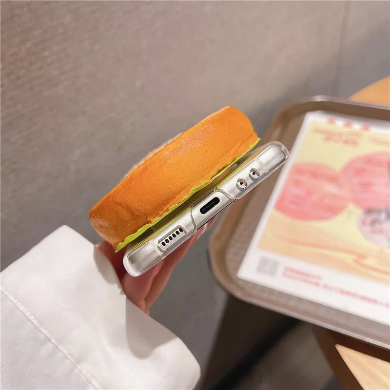 3D burger case for Samsung Galaxy Z Flip