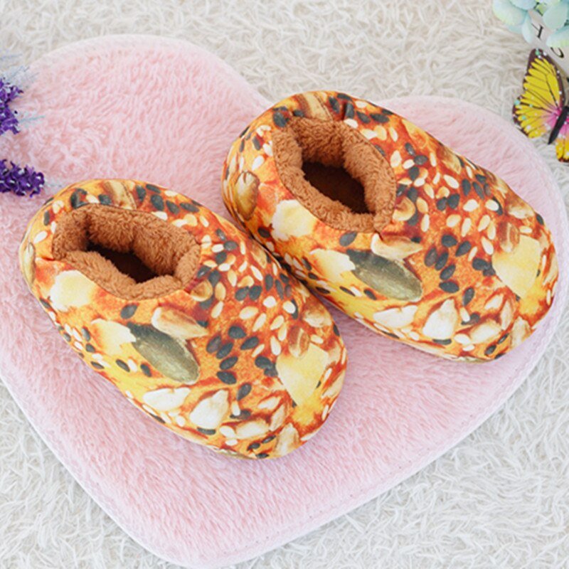 Bread Loaf Winter Home Slippers - Shoes & Slippers - Scribble Snacks