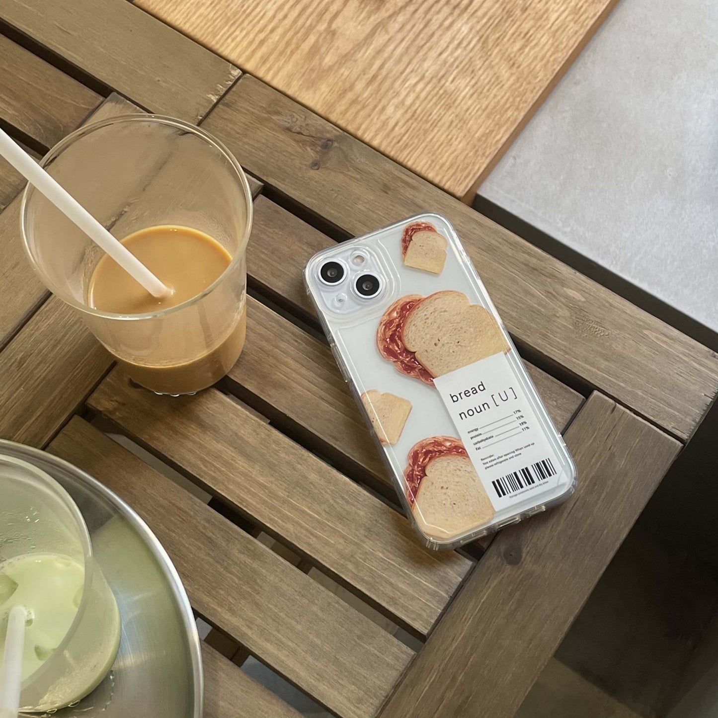 Breakfast Bread Buddy - Bread Label Phone Case for iPhone 13/11/14/12 & More - iPhone Cases - Scribble Snacks