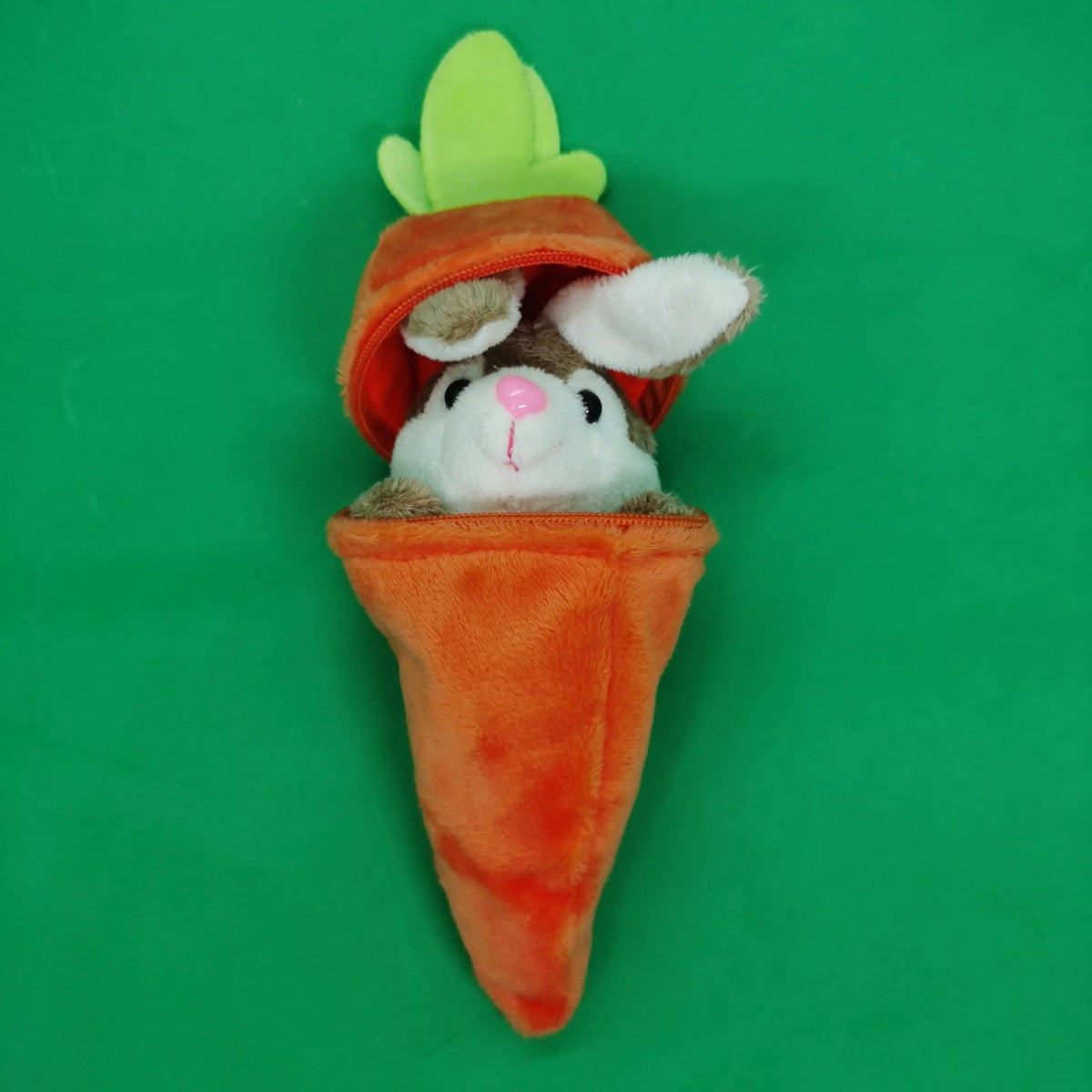 Carrot Rabbit Transforming Plush Pendant - Soft Plush Toys - Scribble Snacks