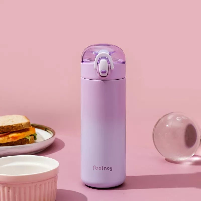 Color-Changing Stainless Steel Vacuum Flask - Water Bottles - Scribble Snacks