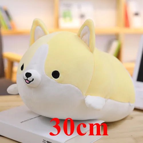 Corgi and Shiba Inu Plush Pillow - Soft Plush Toys - Scribble Snacks