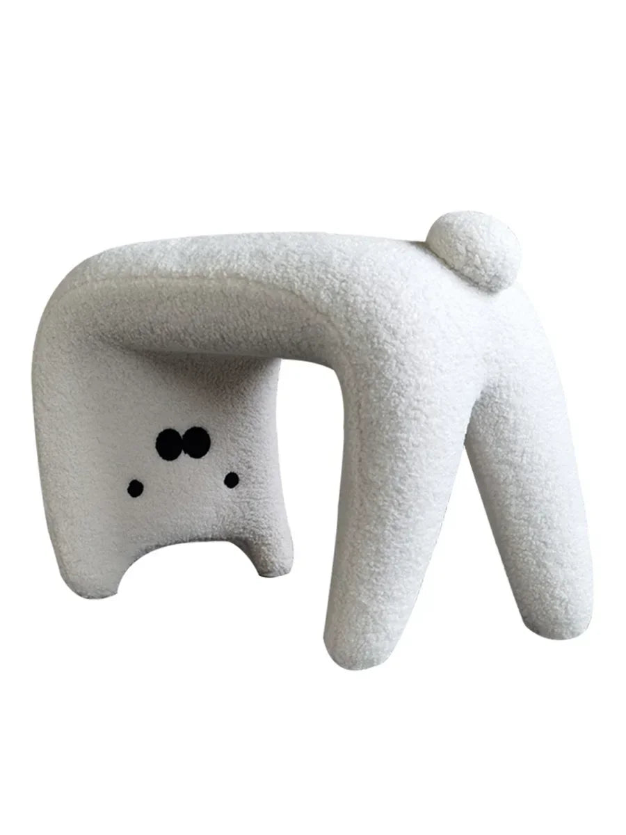 Cozy Nordic Cat Stool Ottoman - Chairs & Stools - Scribble Snacks