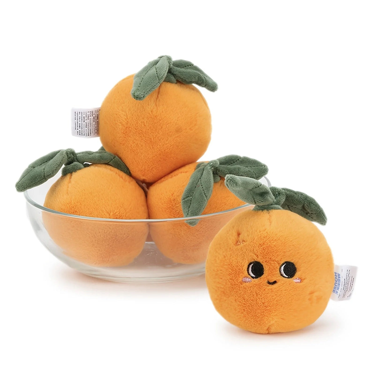 Cuddly Orange Plush Toy - Soft Plush Toys - Scribble Snacks