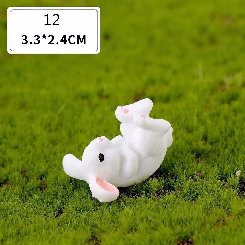 Easter Bunny Miniature Decor - Easter - Scribble Snacks