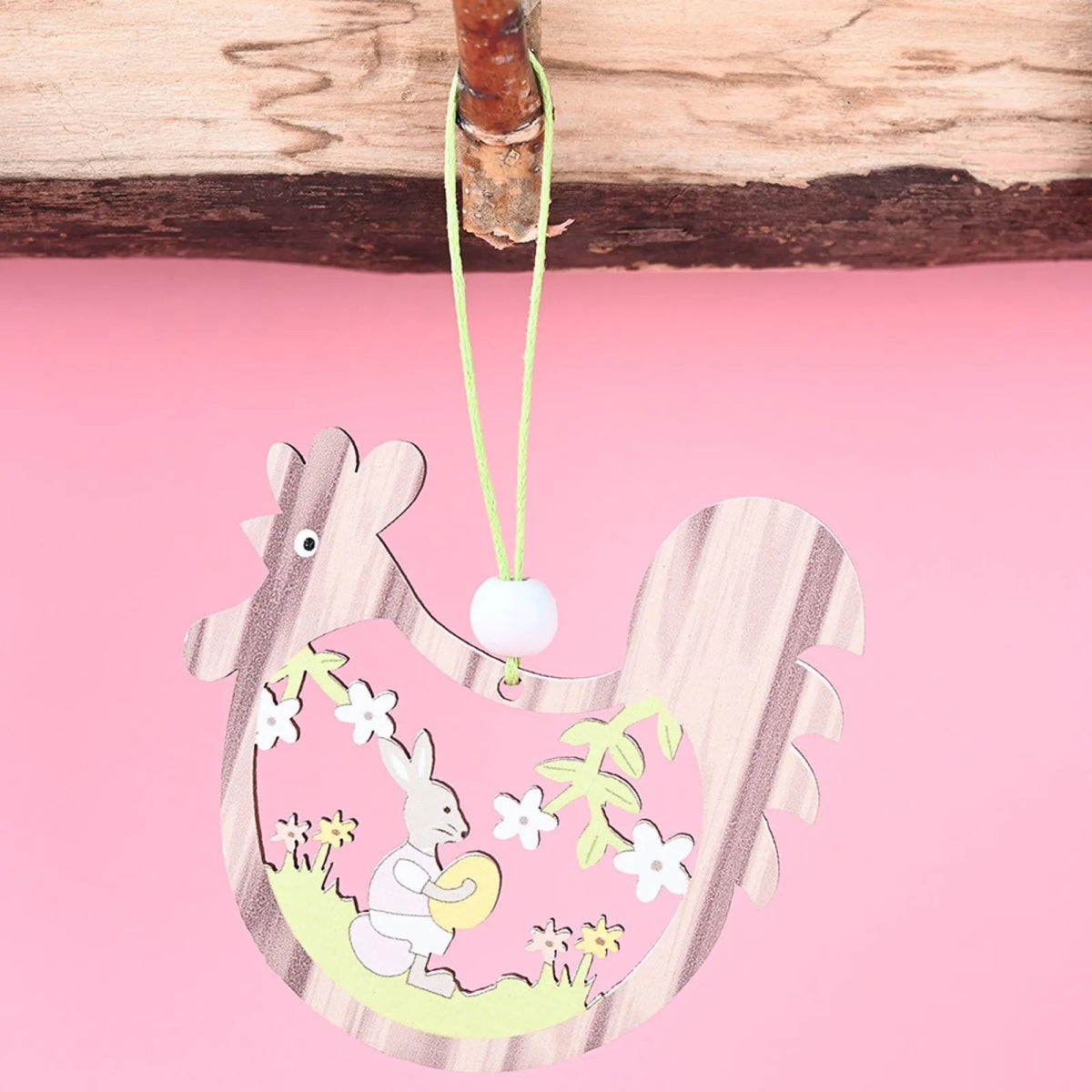 Easter Hummingbird Wood Ornaments - Easter - Scribble Snacks