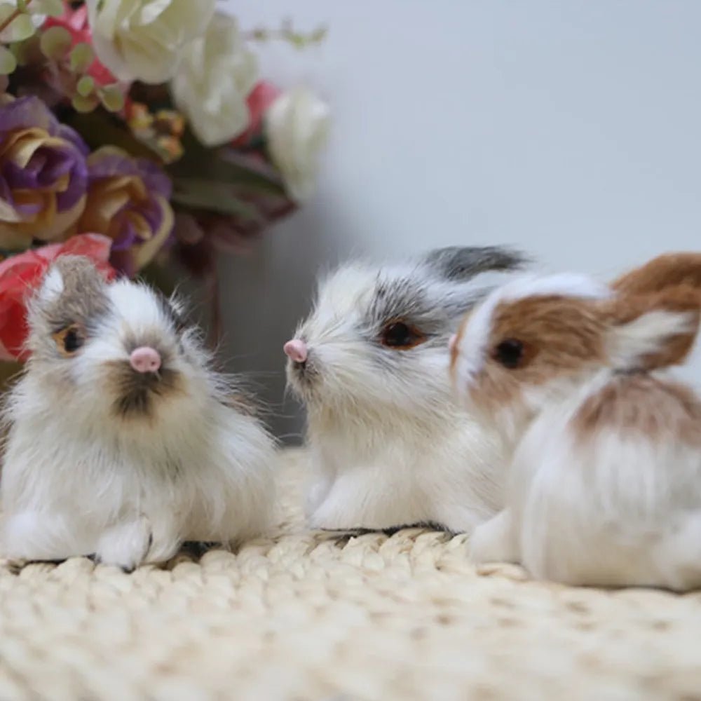 Easter Plush Bunny Decor - Easter - Scribble Snacks