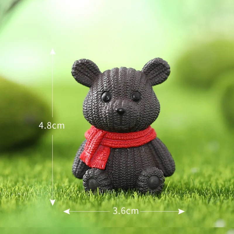 Easter Teddy Garden Figurines - Easter - Scribble Snacks