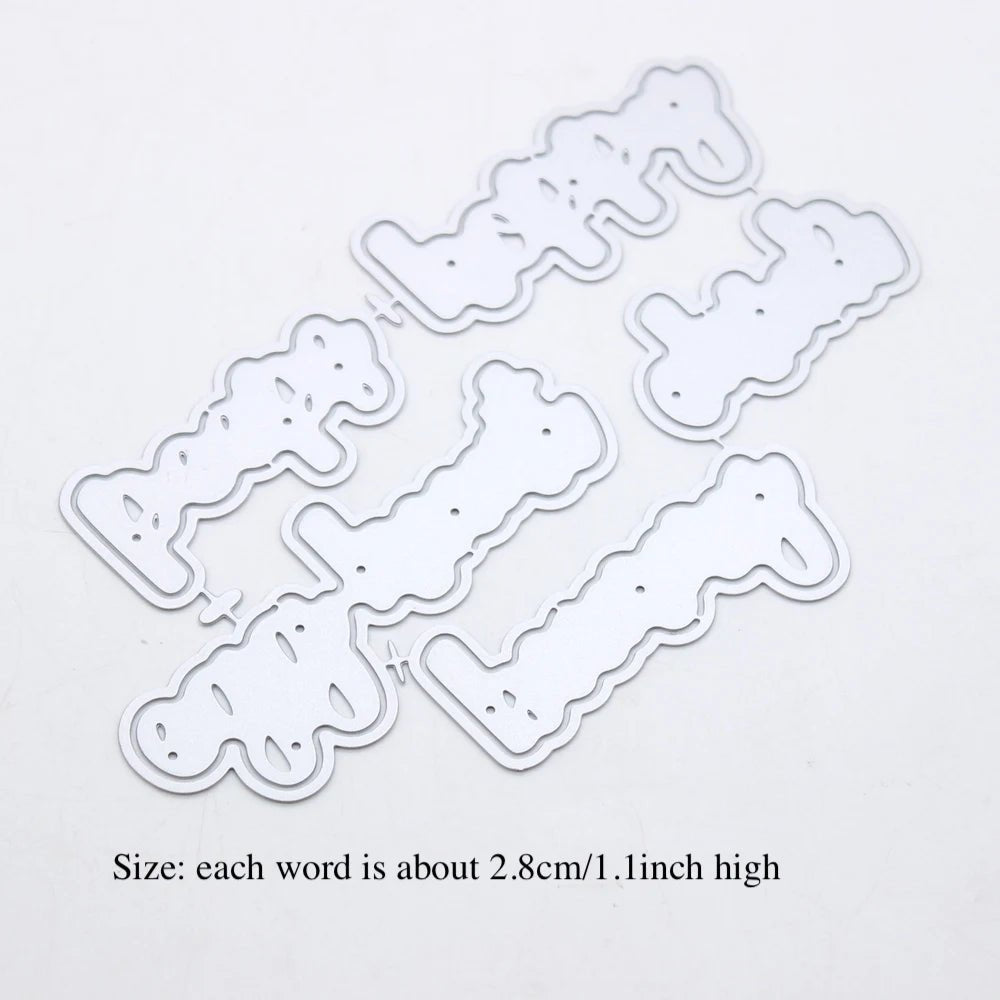 Easter Words Cutting Dies - Easter - Scribble Snacks