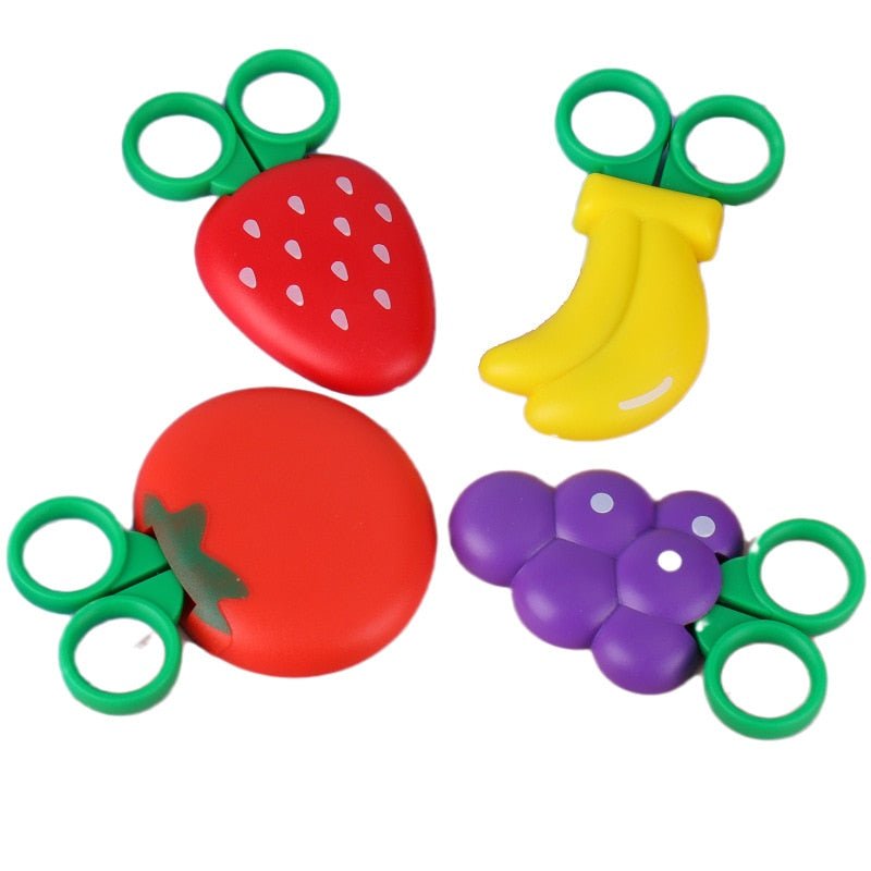 Fancy Fruit Safety Scissors - Scissors & Craft Knives - Scribble Snacks