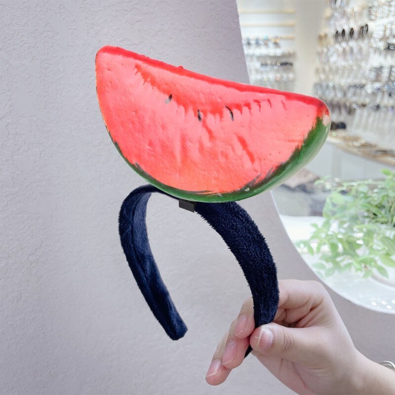 Fruit and Vegetable Headbands: Carrot, Banana, Orange - Adult Unisex Hair Hoop - Headbands - Scribble Snacks