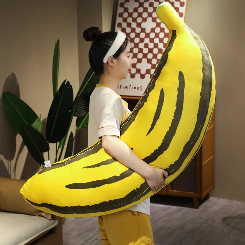 Giant Banana Plush Cushion