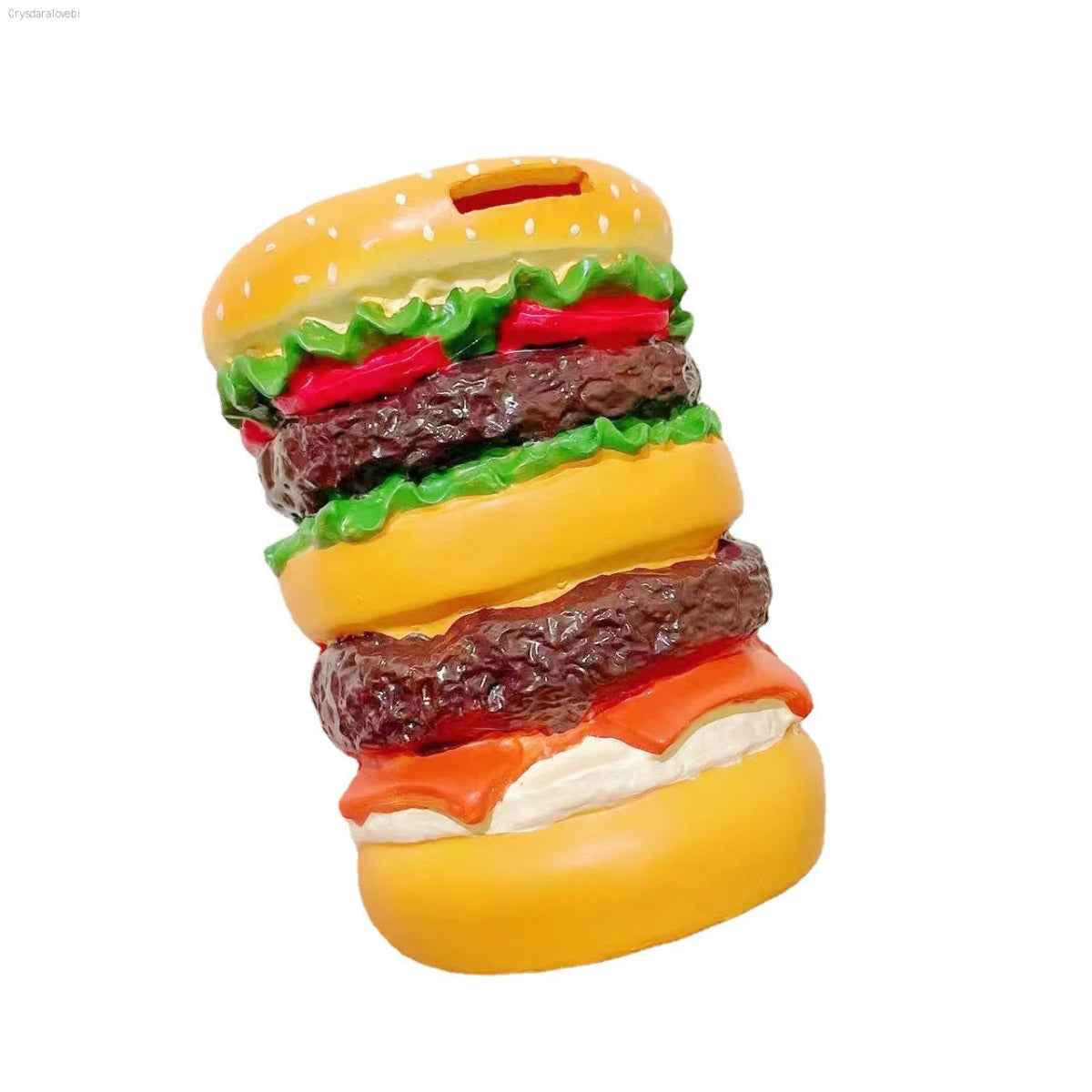 Hamburger Coin Bank Kids Decor - Storage Boxes - Scribble Snacks