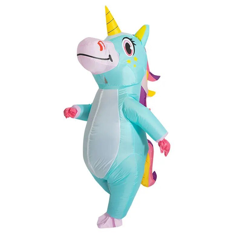 Inflatable Unicorn Cosplay Adult Costume - Inflatable Costume - Scribble Snacks