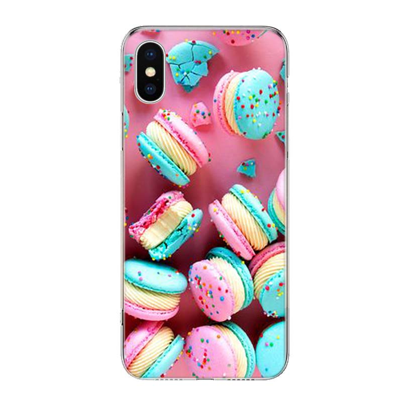 Macaron Ice Cream Dream - Dessert Ice Cream Macaron Food Phone Case for iPhone 11/12/13/14 & More - iPhone Cases - Scribble Snacks