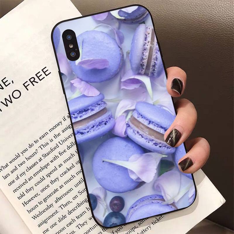 Macaron Madness - Dessert Ice Cream Macaron Food Phone Case for iPhone 11/12/13 - iPhone Cases - Scribble Snacks