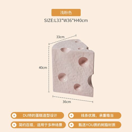 Minimalist Cheese Cake Ottoman Side Table - Chairs & Stools - Scribble Snacks