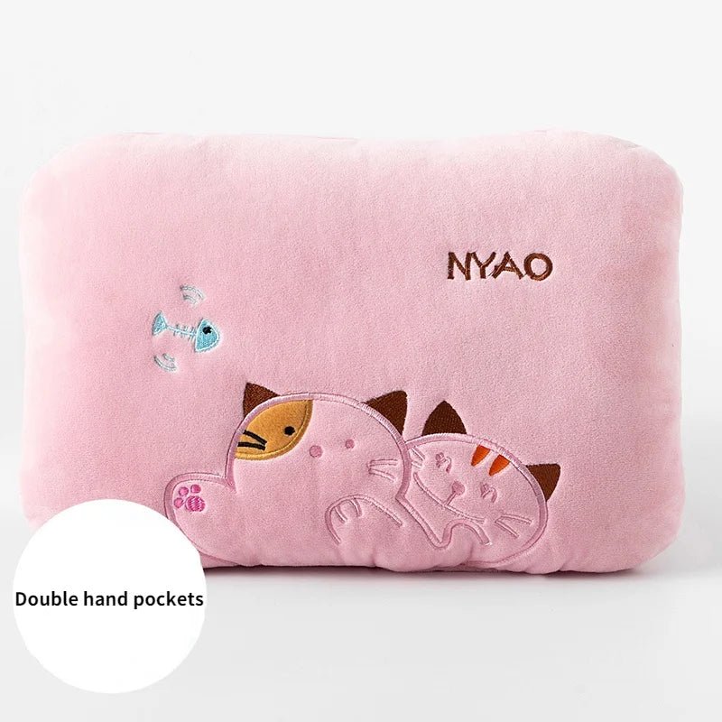 Plush Electric Hand-Warming Bottle - Hand Warmers & Hot Water Bottles - Scribble Snacks