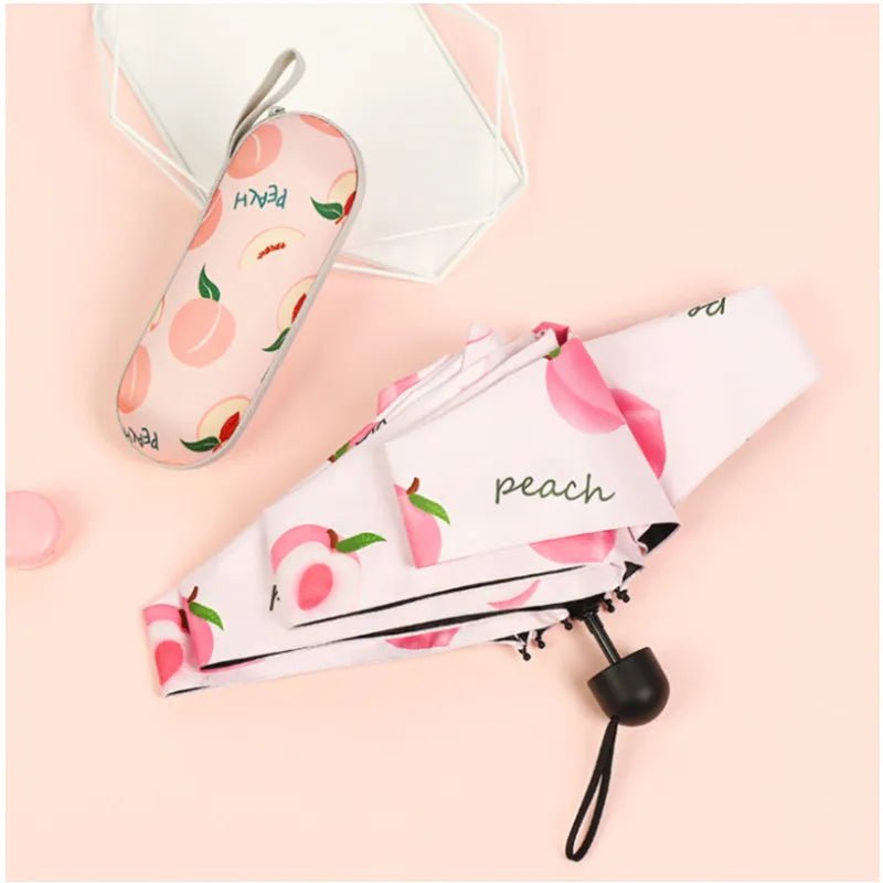 Pocket-Sized Fruit Pattern Umbrella - Umbrella - Scribble Snacks