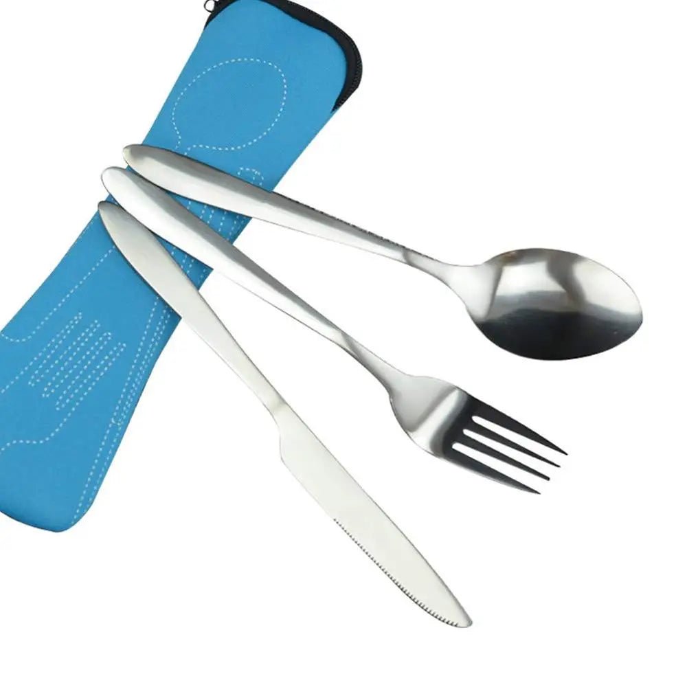 Portable Picnic Cutlery Set - Cutlery Set - Scribble Snacks