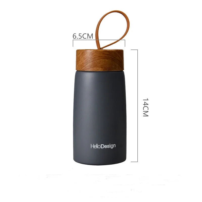 Portable Stainless Steel Thermos Flask - Water Bottles - Scribble Snacks