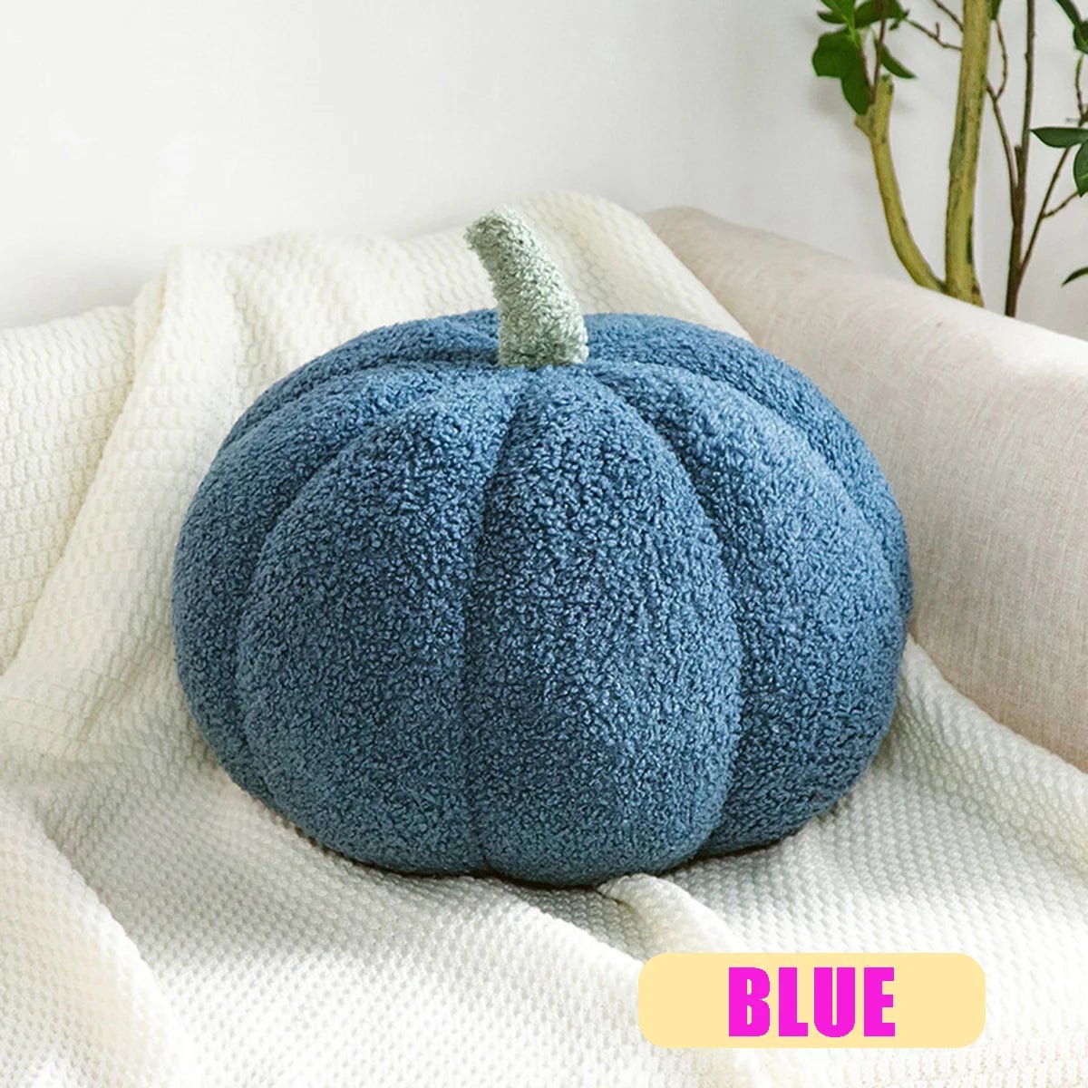 Pumpkin Plush Sofa Cushion - Soft Plush Toys - Scribble Snacks