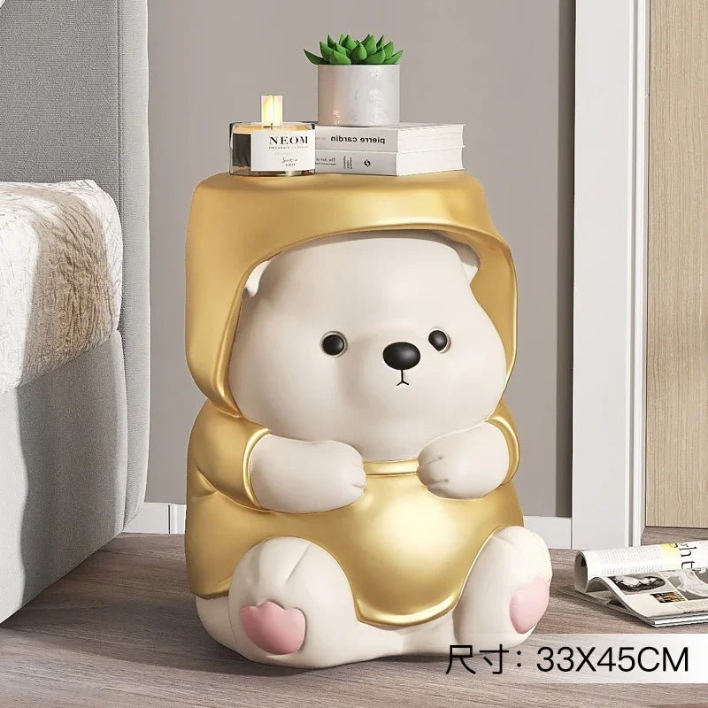 Vigorous Bear Resin Floor Decoration - Sculptures & Tables - Scribble Snacks