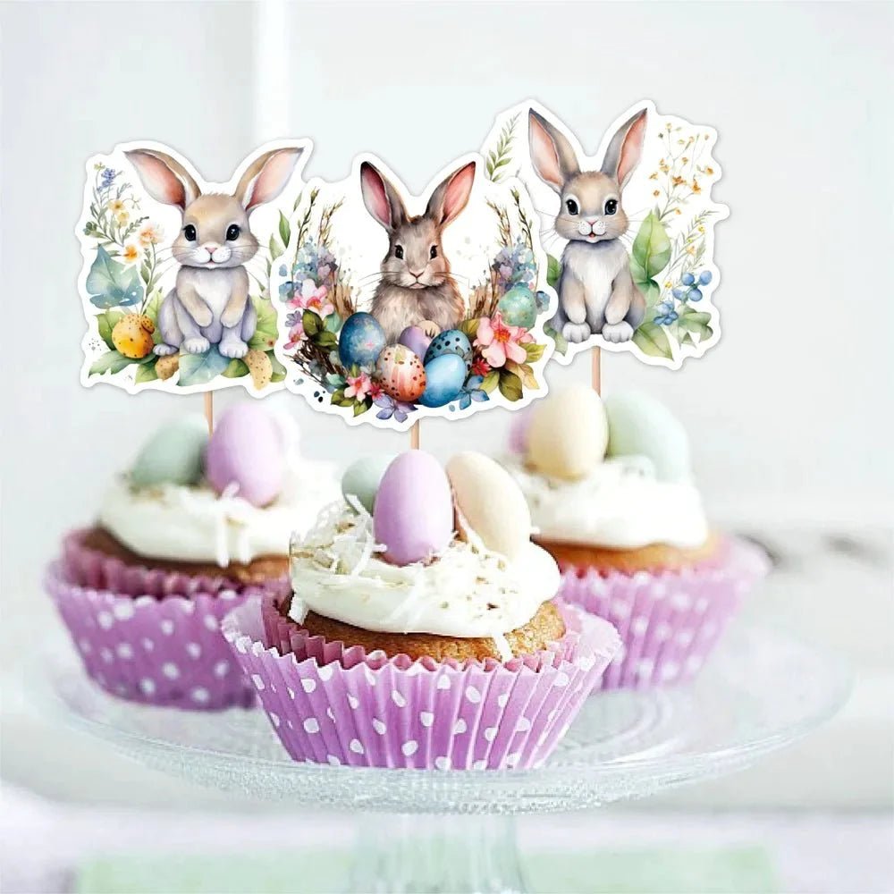 10 Creative Ways to Use Easter Bunny Cupcake Toppers Beyond the Dessert Table - Scribble Snacks