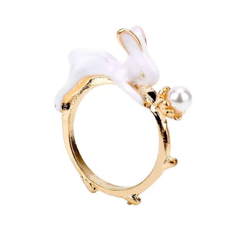 Accessorizing for Every Occasion: How the Easter Bunny Pearl Ring Elevates Your Style - Scribble Snacks