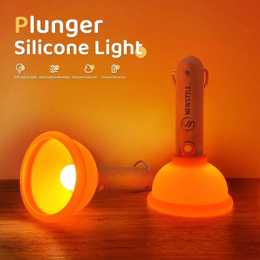 Bright Ideas: How the Christmas Plunger Night Light Enhances Your Nighttime Routine - Scribble Snacks