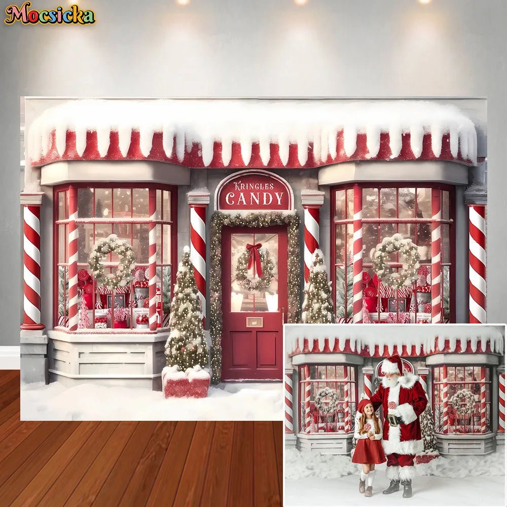 Capture Holiday Magic: Your Guide to the Candy Cane Christmas Backdrop - Scribble Snacks