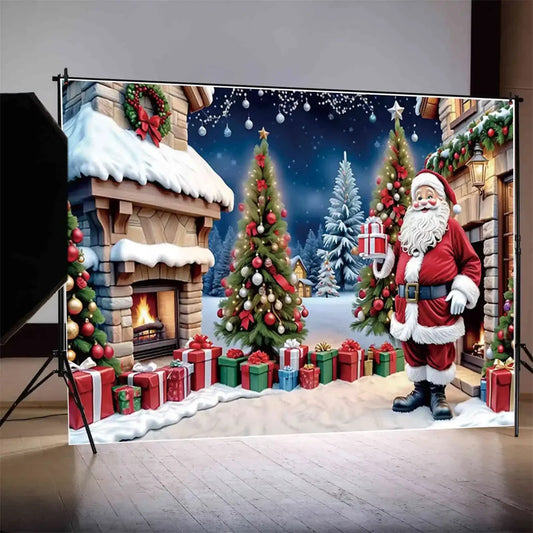 Capture the Holiday Spirit: Creative Ideas for Using Your Christmas Holiday Santa Photo Backdrop - Scribble Snacks