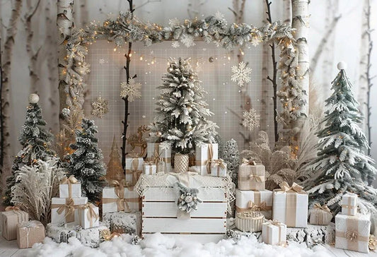 Capturing the Spirit: How to Use Your Christmas Snowy Forest Backdrop for Stunning Holiday Photos - Scribble Snacks