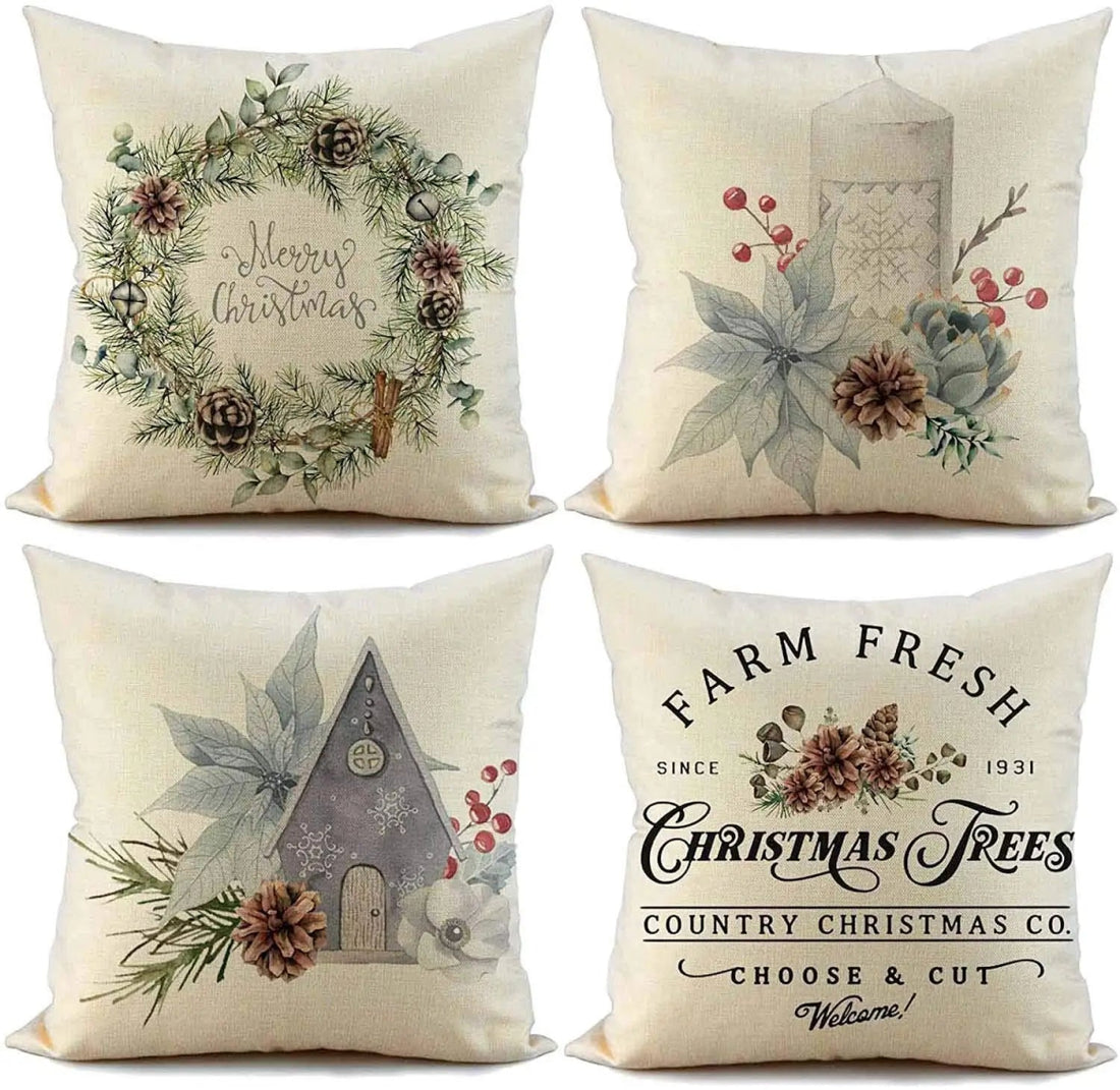 Creating a Cozy Winter Wonderland with the Christmas Cozy Festive Cushion Cover - Scribble Snacks