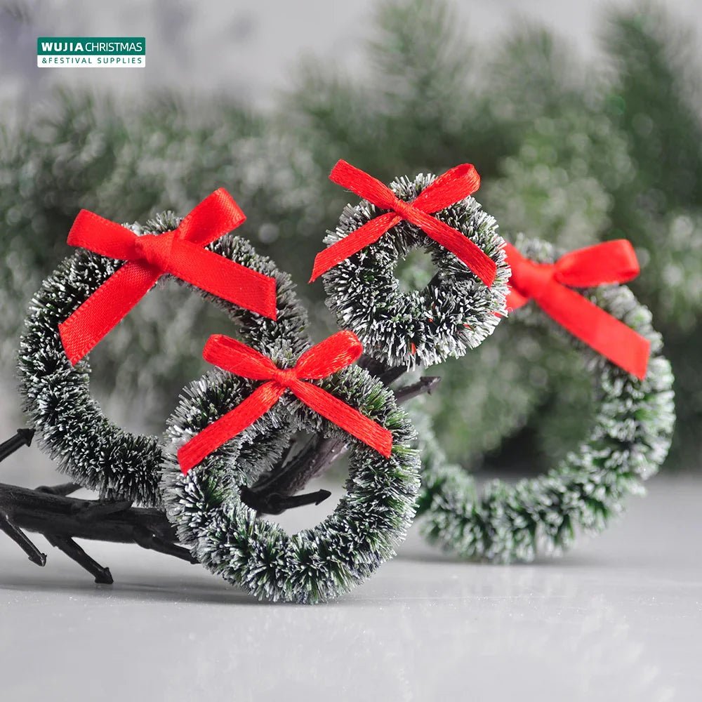 Creative Ways to Use Christmas Mini Holiday Wreaths in Your Decor - Scribble Snacks