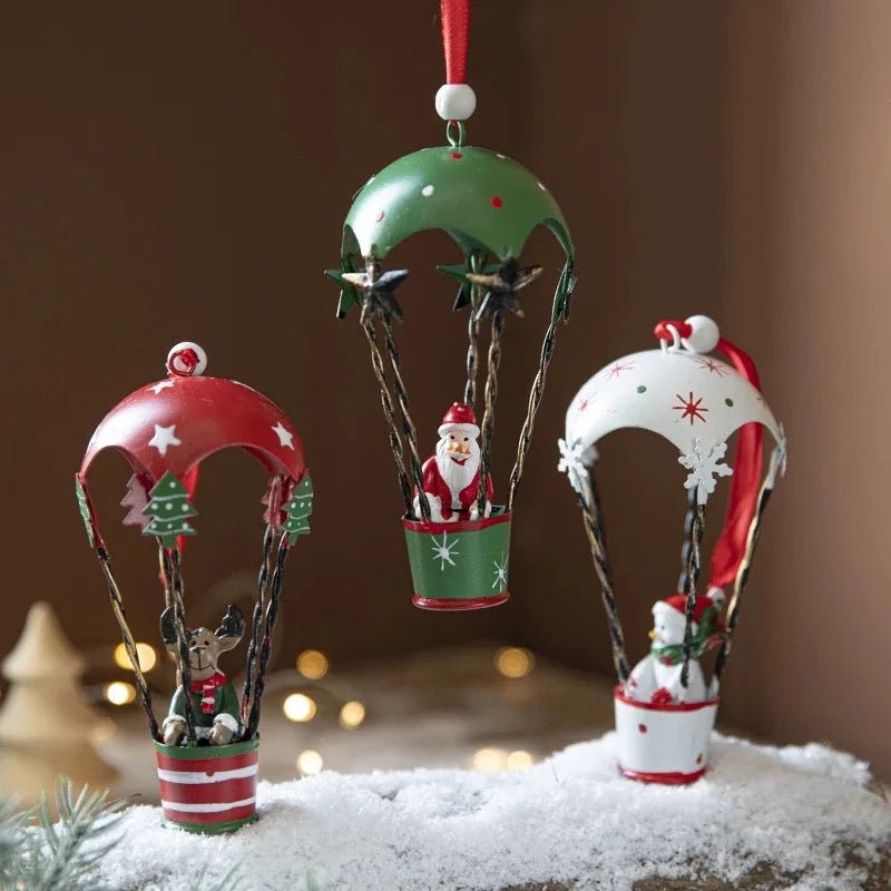 Deck the Halls: Creative Ways to Use Your Christmas Hot Air Balloon Ornament Pendant - Scribble Snacks