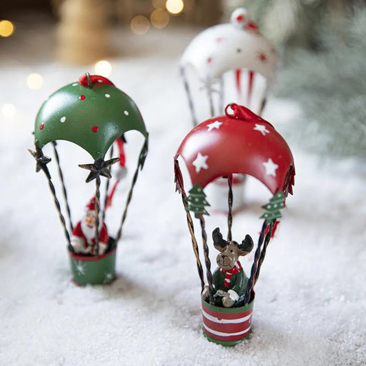 Deck the Halls: Creative Ways to Use Your Christmas Hot Air Balloon Pendant Ornament - Scribble Snacks