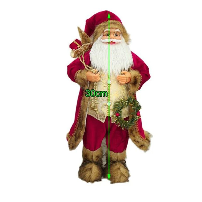 Deck the Halls: How the Santa Claus Holiday Decor Doll Transforms Your Space - Scribble Snacks