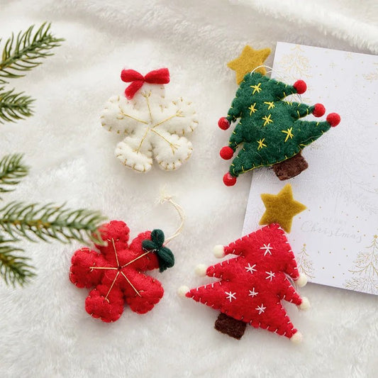 Deck the Halls with Delicious Decor: Creative Ways to Use Your Christmas Gingerbread Snowflake Felt Ornament - Scribble Snacks