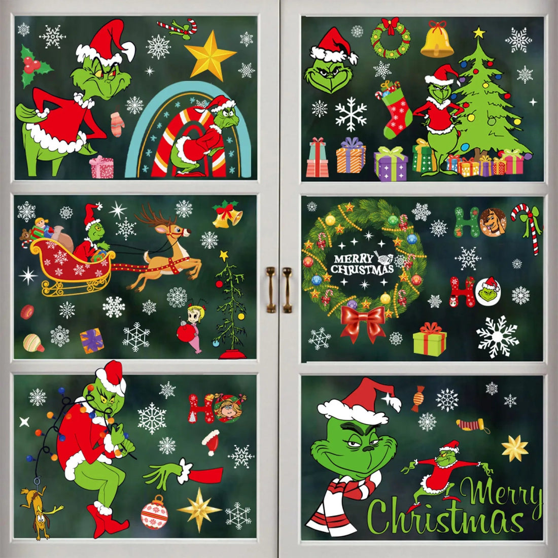 Deck the Halls with Festive Fun: Creative Ways to Use Christmas Cheerful Holiday Static Stickers - Scribble Snacks