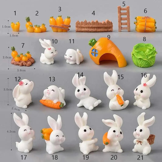 Easter and Beyond: Creative Ways to Decorate with Carrot Rabbit Figurines - Scribble Snacks