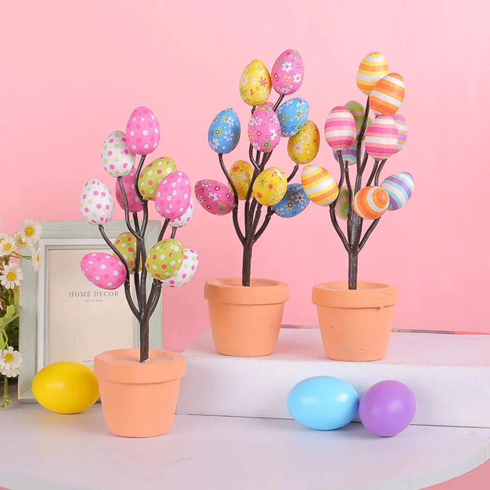 Easter Egg Bonsai Decor: A Fresh Take on Springtime Celebrations - Scribble Snacks