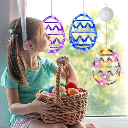 Easter Egg Window Lights: Brightening Your Home with Festive Cheer - Scribble Snacks