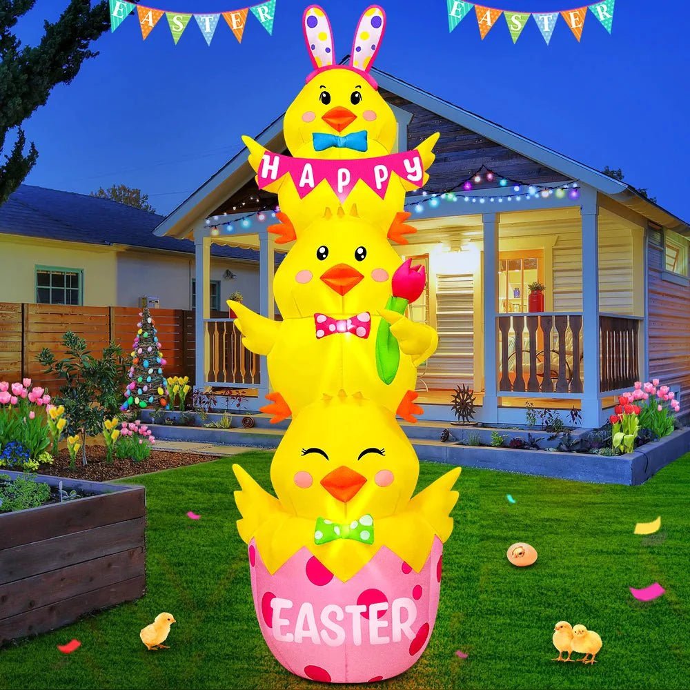 Elevate Your Easter: How the Inflatable Garden Decor Sparks Joy - Scribble Snacks