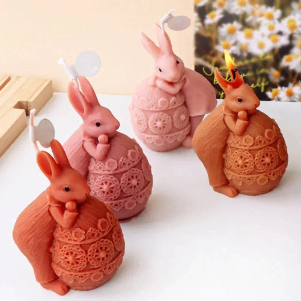 Hop Into Spring: Crafting with the Easter Bunny Silicone Mold - Scribble Snacks