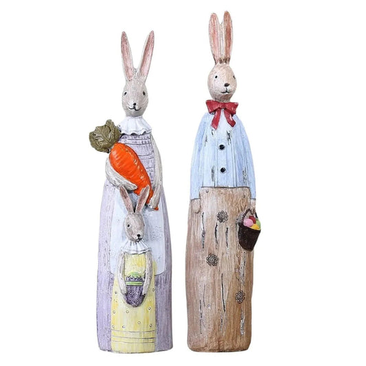 Hop into Spring: Decorating with the Easter Bunny Resin Figurine - Scribble Snacks