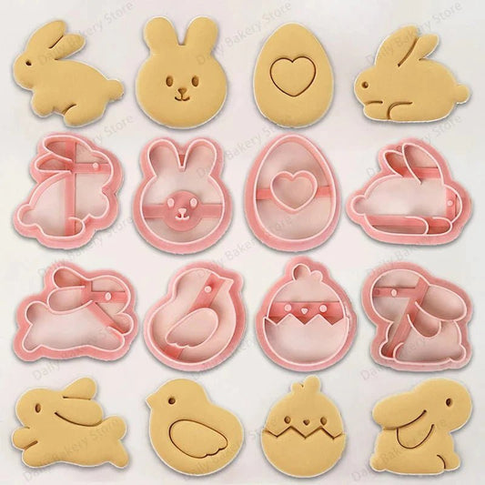 Hopping Into Fun: Creative Baking with Easter Bunny Cookie Molds - Scribble Snacks