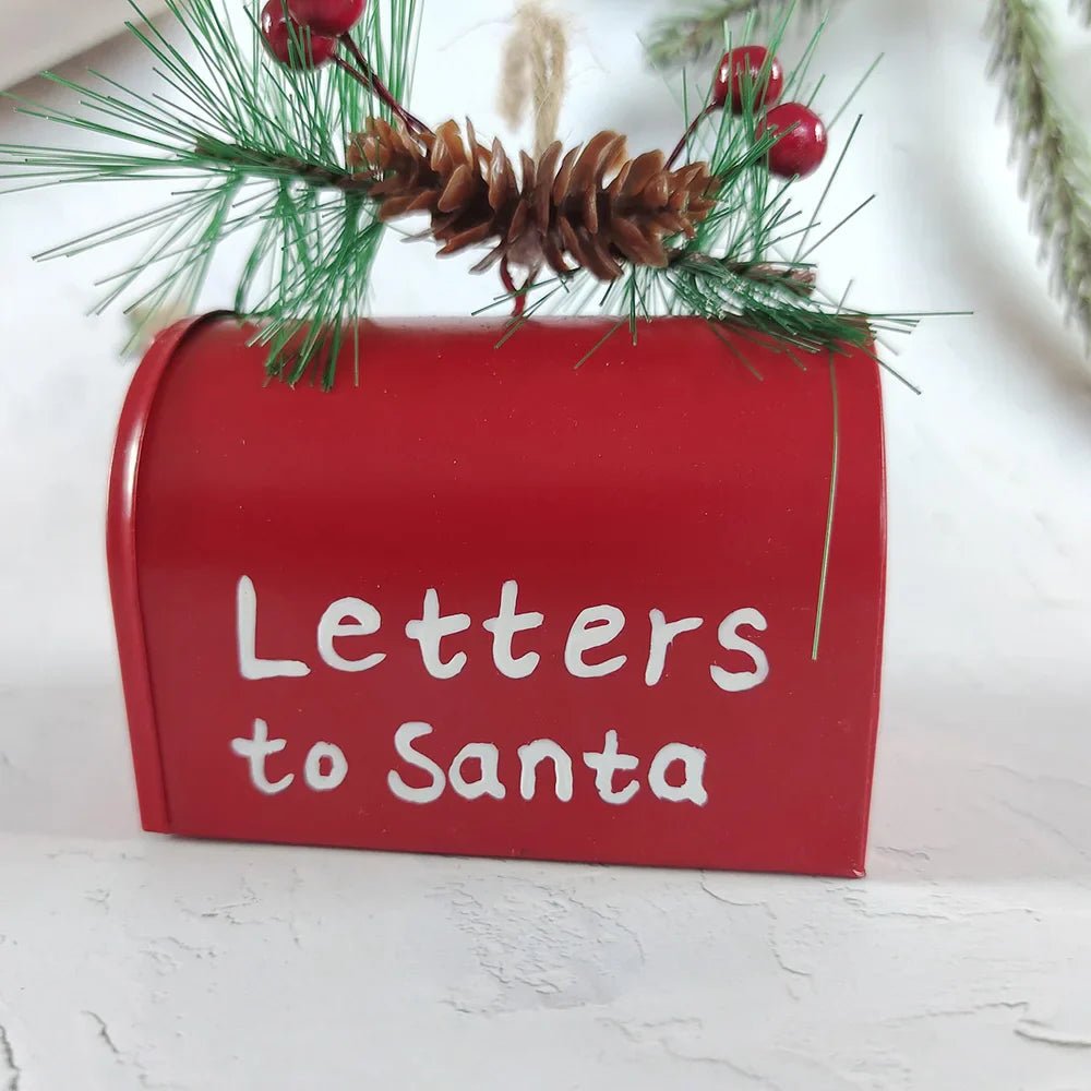 How to Decorate Your Tree With the Christmas Mini Mailbox Ornament - Scribble Snacks