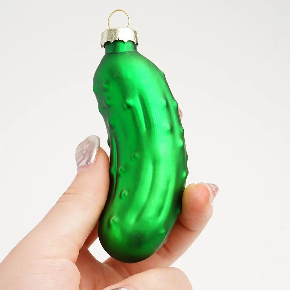 How to Style Your Christmas Tree with a Pickle Twist - Scribble Snacks