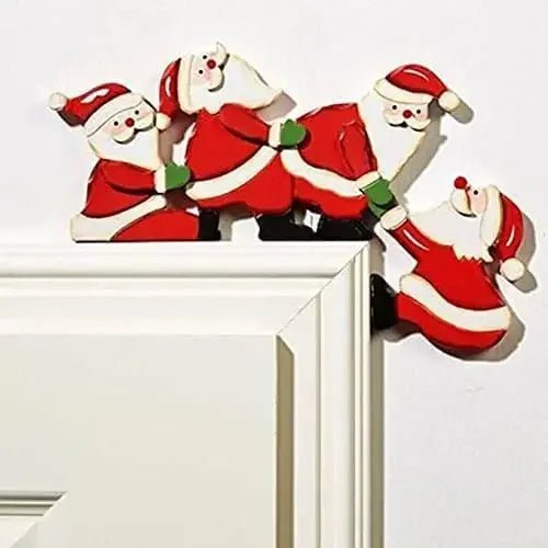 How to Style Your Home for Christmas with Santa's Corner Frame Decoration - Scribble Snacks